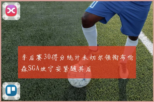 季后赛30得分统计米切尔领衔布伦森SGA坎宁安紧随其后