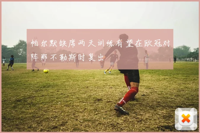帕尔默缺席两天训练有望在欧冠对阵那不勒斯时复出